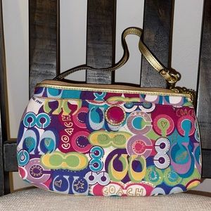 Coach Poppy Multicolor Small Handbag